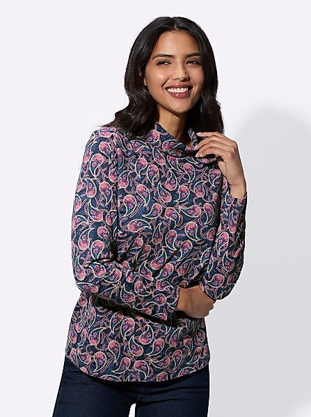 Sieh an! T-Shirt Stehkragenshirt günstig online kaufen