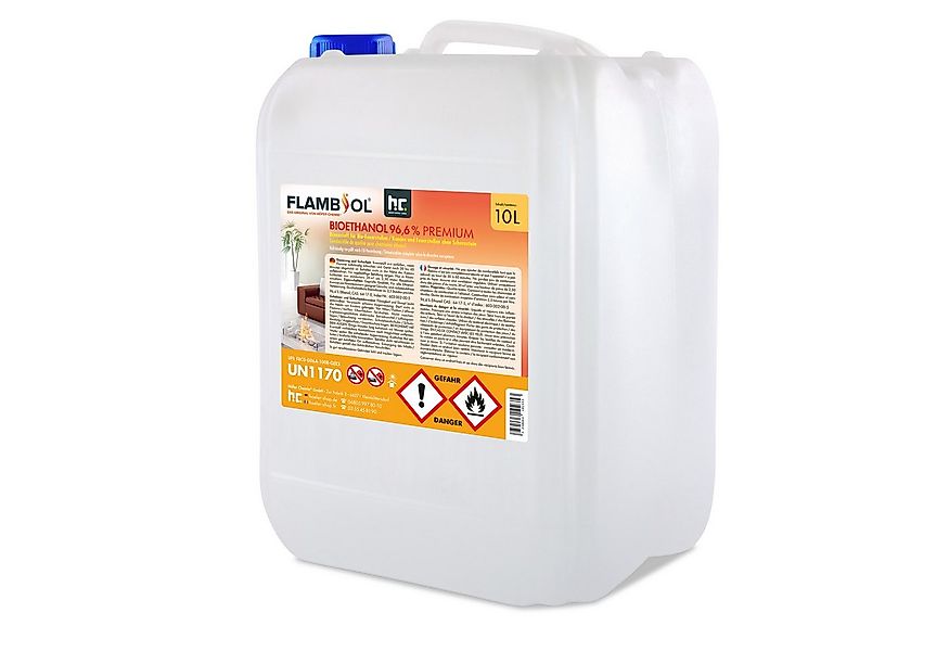 Höfer Chemie GmbH Bioethanol 10 L FLAMBIOL® Bioethanol 96,6% Premium für Et günstig online kaufen