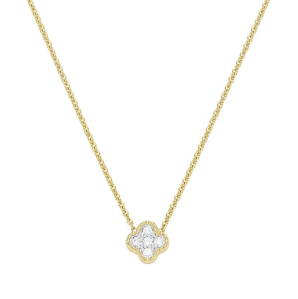 Luigi Merano Collier Mittelteil Blüte, mit günstig online kaufen