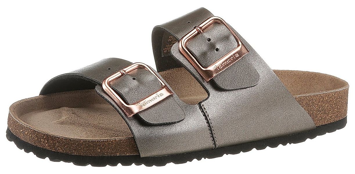 Tamaris Pantolette Sommerschuh, Schlappen mit gepolstertem Fußbett günstig online kaufen