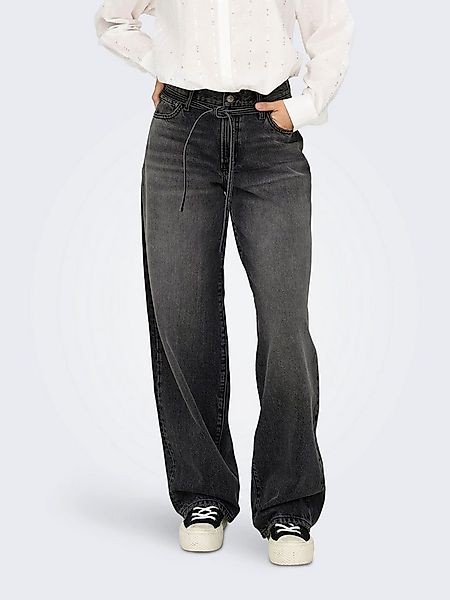 ONLY Weite Jeans ONLGianna (1-tlg) Plain/ohne Details günstig online kaufen