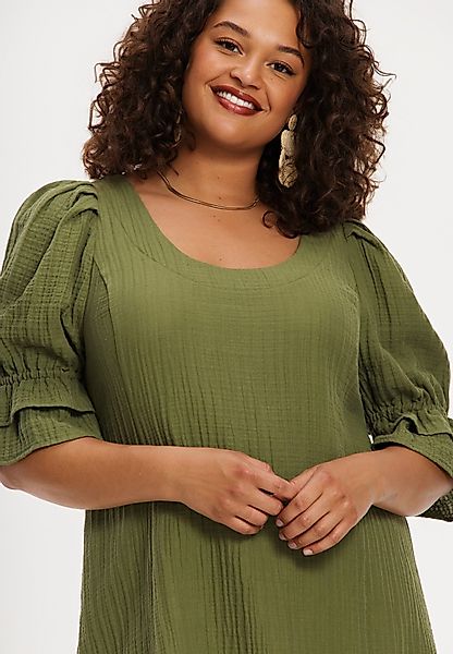 YOEK A-Linien-Kleid Damen Kleid mit kurzarm günstig online kaufen