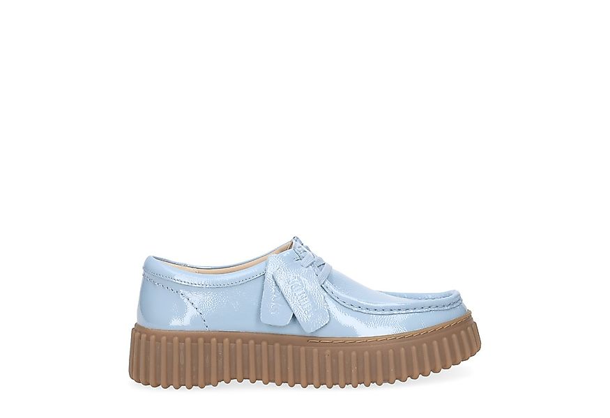 Clarks Clarks Torhill Bee 26186669 4, Schnürschuhe, Blau, hell, Damen Schnü günstig online kaufen