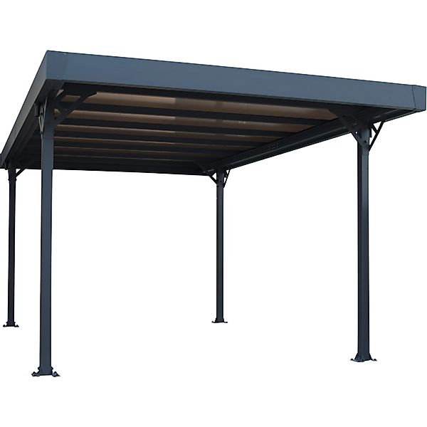 Palram Carport Canopia Palma 5000 Aluminium 496 cm x 292 cm x 223 cm Grau günstig online kaufen