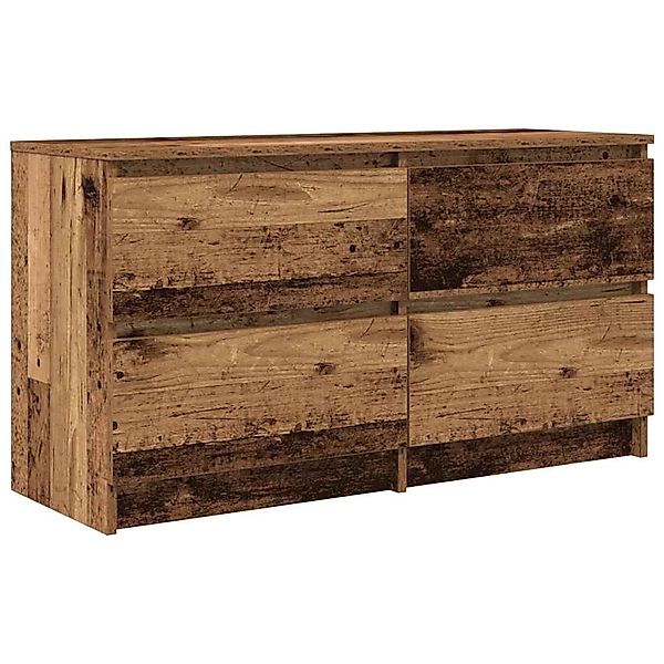 vidaXL TV-Schrank Altholz-Optik 100x35x54 cm Holzwerkstoff 861803 günstig online kaufen