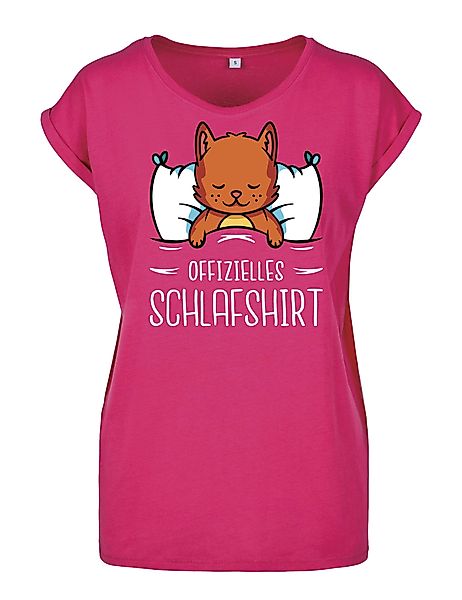 Youth Designz Print-Shirt "Katze Schlafshirt" Damen günstig online kaufen