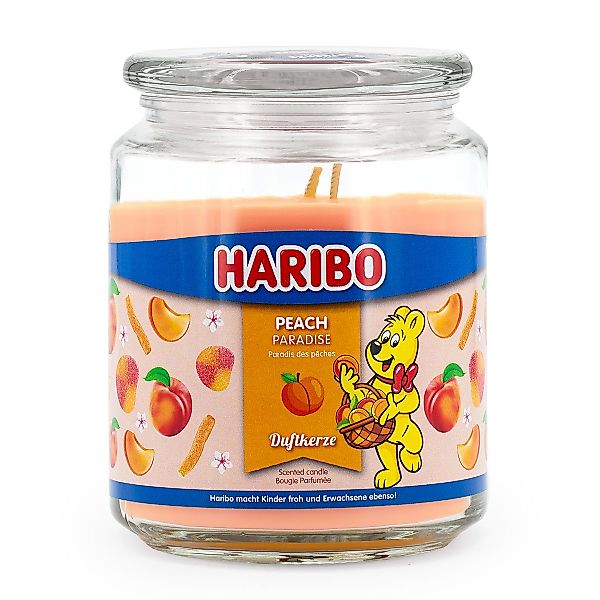 HARIBO Duftkerze Haribo Peach Paradise - günstig online kaufen