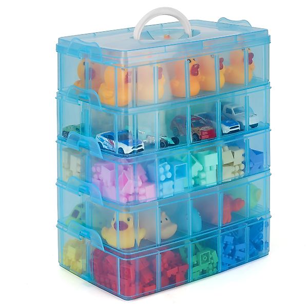 Belle Vous Aufbewahrungsbox Blaue Sortierboxen mit günstig online kaufen