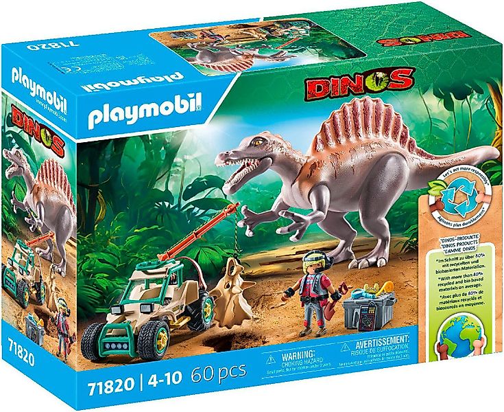 Playmobil® Spinosaurus-Angriff auf Dino-Ausgrabung (71820), Playmobil günstig online kaufen