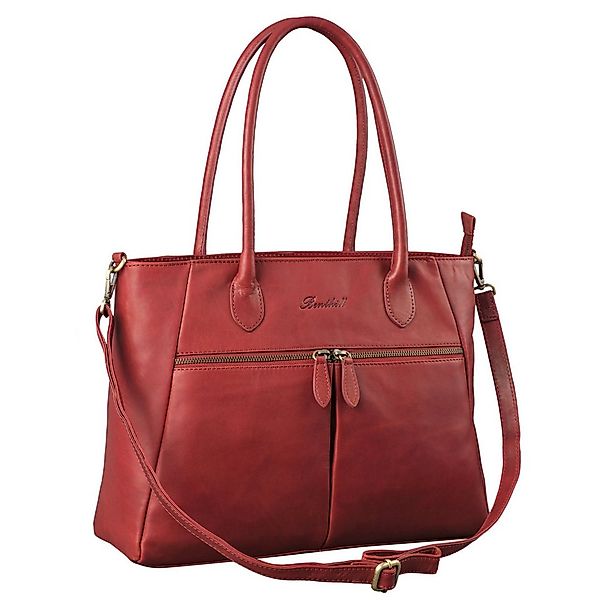 Benthill Handtasche Damen Echt Leder Damentasche Shopper Umhängetasche Schu günstig online kaufen
