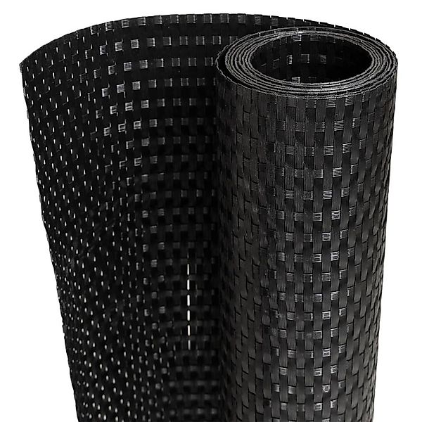 vidaXL Gartenzaun Balkon-Sichtschutz Schwarz 400x80 cm günstig online kaufen