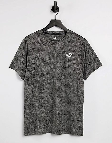 New Balance – Training Tenacity – T-Shirt in kalkgrau günstig online kaufen