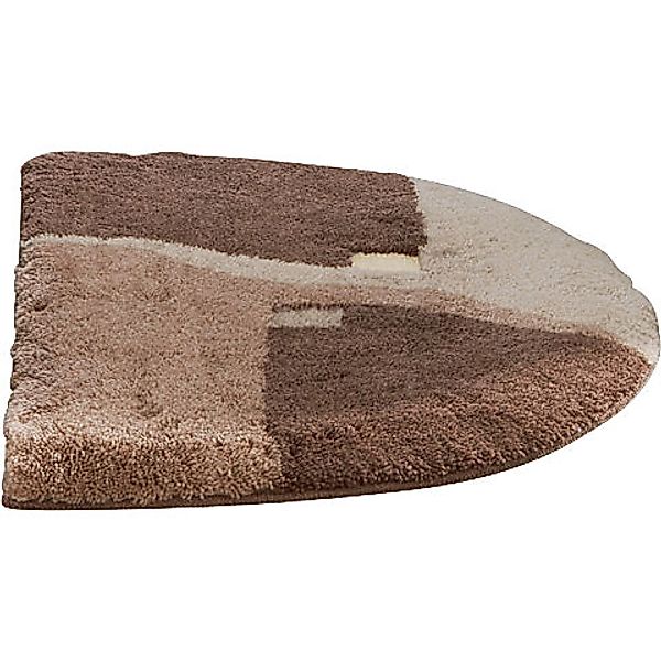 Erwin Müller Duschmatte Duschvorlage "Athen" halbrund, Höhe 20 mm, Grafik günstig online kaufen