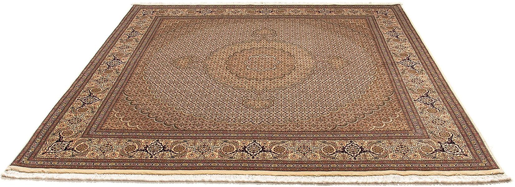 morgenland Orientteppich »Perser - Täbriz quadratisch - 208 x 204 cm - hell günstig online kaufen