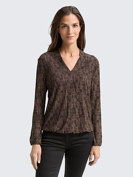 TOM TAILOR Langarmshirt T-Shirt Langarmshirt mit günstig online kaufen