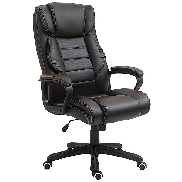 Vinsetto Bürostuhl mit Massagefunktion, Ergonomischer Chefsessel mit Vibrat günstig online kaufen