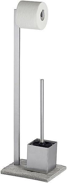 WENKO WC-Garnitur Granit, Edelstahl rostfrei günstig online kaufen