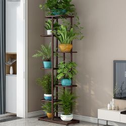GarveeMore Blumenständer Pflanzenständer 7Tier 8Potted Multiple günstig online kaufen