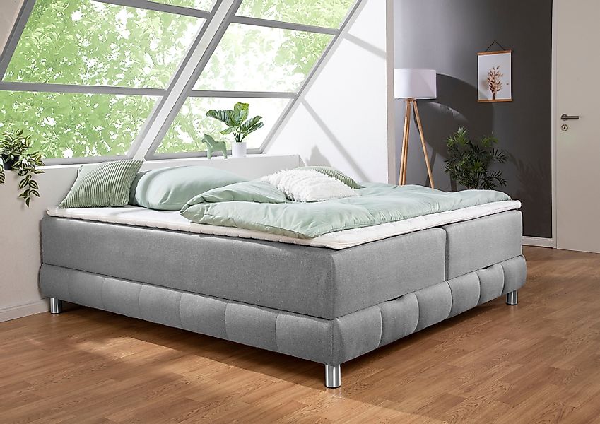 INOSIGN Boxspringbett "Vaasa" für Dachschrägen geeignet, inkl. Bettkasten u günstig online kaufen