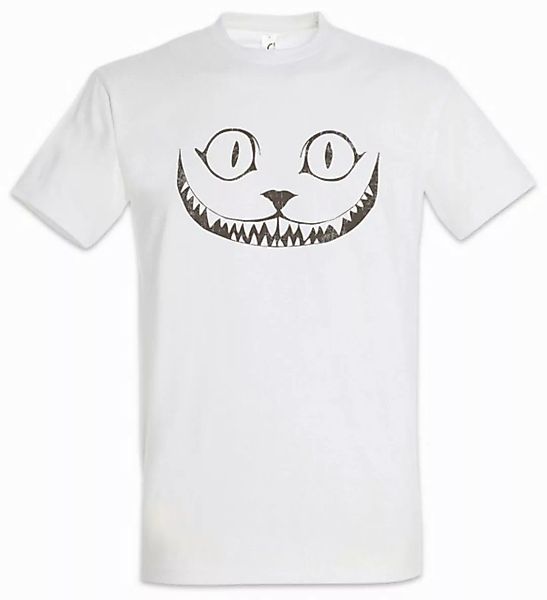 Urban Backwoods Print-Shirt Cheshire Cat II Herren T-Shirt Cats Katze Alice günstig online kaufen