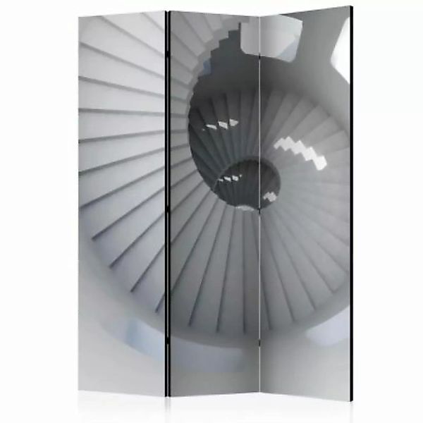 artgeist Paravent Lighthouse staircase [Room Dividers] schwarz/weiß Gr. 135 günstig online kaufen