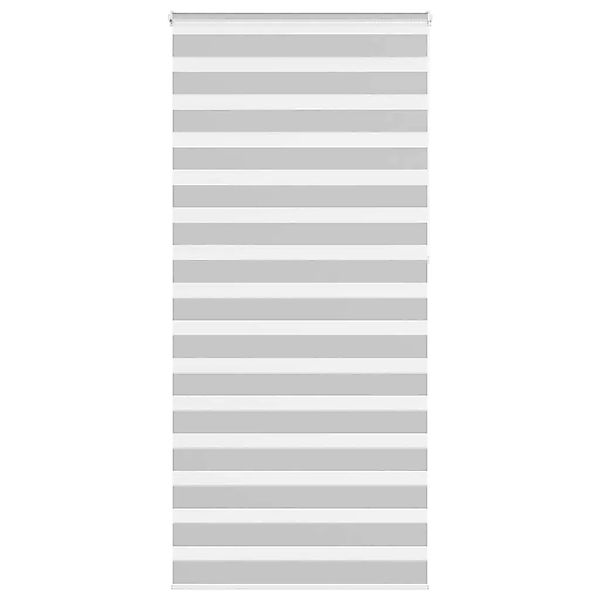 vidaXL Doppelrollo Hellgrau 115x230 cm Stoffbreite 110,9 cm Polyester 40144 günstig online kaufen