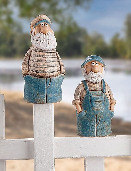 MF Gartenfigur Zaunfigur Seemann Jakob 2er günstig online kaufen