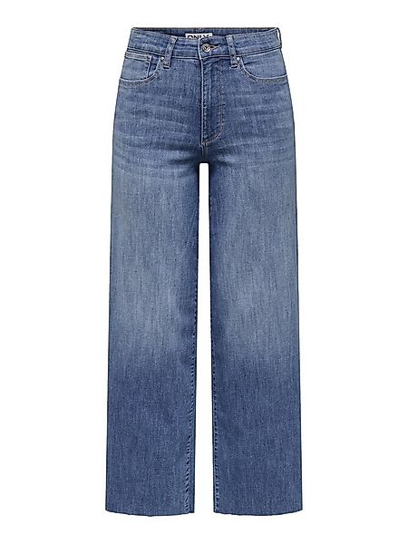 ONLY Chinos ONLANN-MADISON HW CROP WD DNM SOO61, Medium Blue Denim günstig online kaufen
