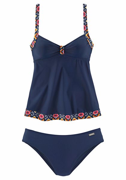 LASCANA Tankini mit eingearbeiteten Softcups, verstellbare günstig online kaufen