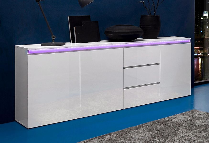 INOSIGN Sideboard "Magic, Kommode, Schrank, Kredenz", mit 3 Türen und 3 Sch günstig online kaufen