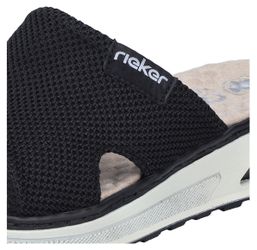Rieker Pantolette Sommerschuh, Hausschuh, Schlappen, Keilabsatz, günstig online kaufen