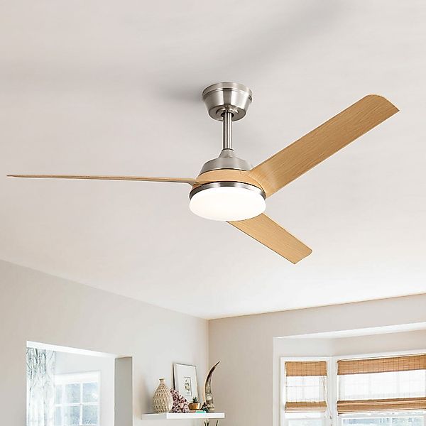 Sofucor Deckenventilator mit LED-Beleuchtung, 3 ABS-Flügel, günstig online kaufen