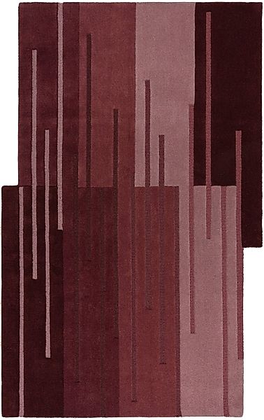 FLAIR RUGS Wollteppich Split Ombre, rechteckig, günstig online kaufen