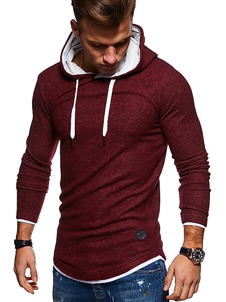 behype Kapuzensweatshirt "LAYER" im trendigen Layer-Look günstig online kaufen