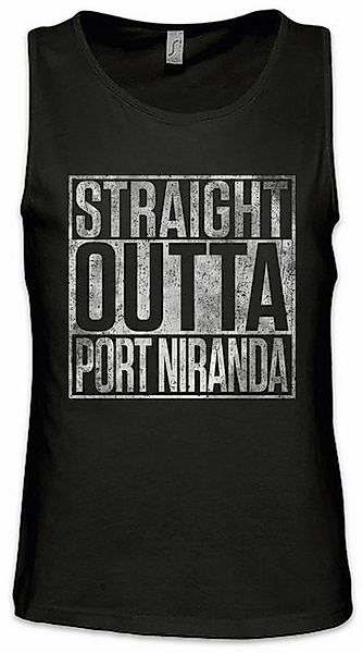 Urban Backwoods Tanktop Straight Outta Port Niranda Ärmelloses T-Shirt La F günstig online kaufen