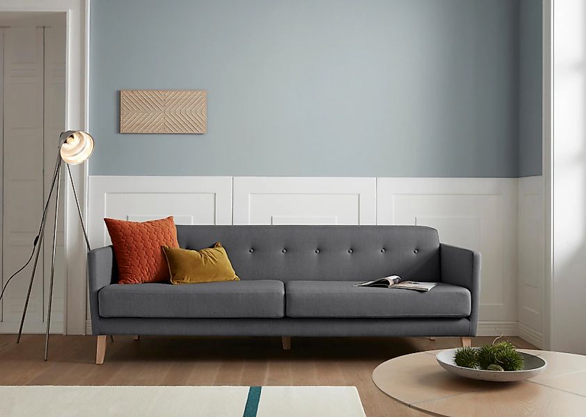 andas 3-Sitzer "Raadal" in skandinavischem Design, Knopfheftung, Design by günstig online kaufen