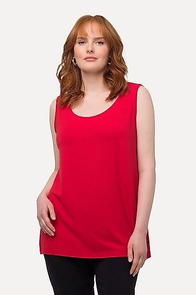 Ulla Popken Longtop Top Rundhals Classic Stretch breite Träger günstig online kaufen