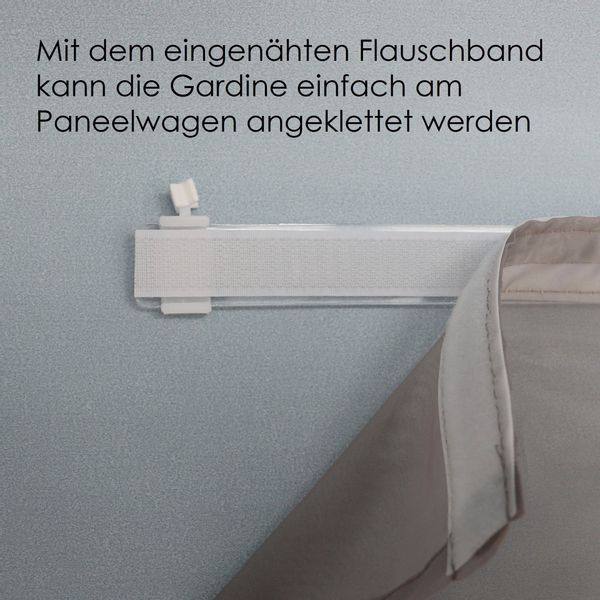 Weckbrodt Schiebegardine "Klara" Paneelwagen 1 Stk. tlg. Raumteiler, Wildse günstig online kaufen