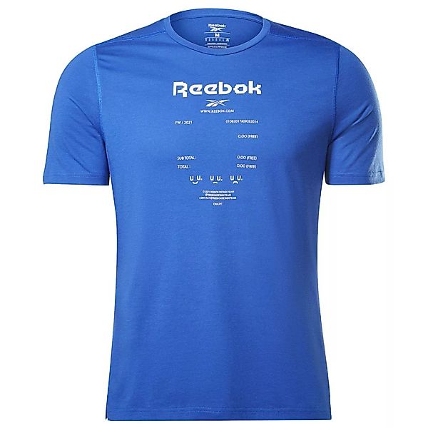 Reebok Speedwick Move Kurzärmeliges T-shirt 2XL Bright Cobalt günstig online kaufen