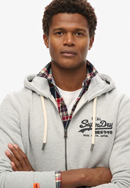 Superdry Kapuzensweatjacke SD-VL EMBROIDERED ZIPHOOD günstig online kaufen