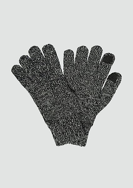 s.Oliver Strickhandschuhe Handschuhe Baumwollhandschuhe aus Moulinéstrick m günstig online kaufen