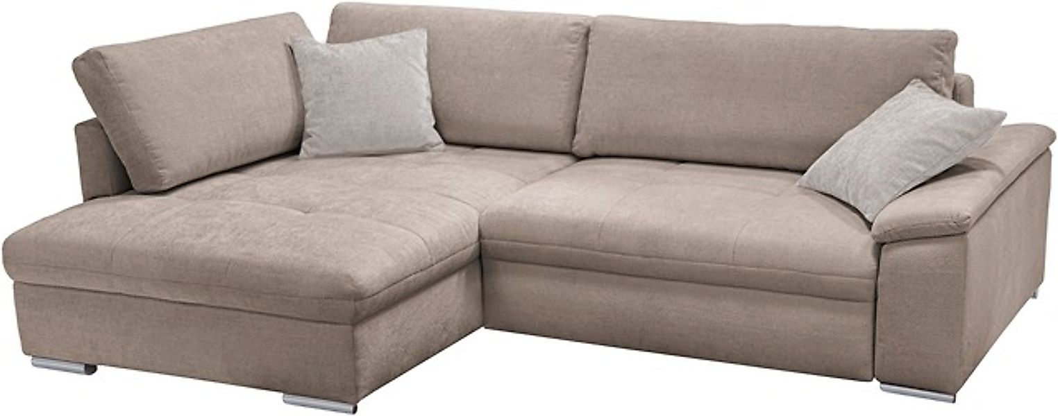 exxpo - sofa fashion Ecksofa »Casa Grande inkl. Bettfunktion, Bettkasten, b günstig online kaufen