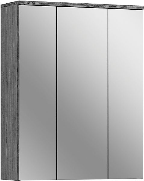 welltime Badezimmerspiegelschrank "LUCCA, TOPSELLER, Breite 60cm, 3 Spiegel günstig online kaufen