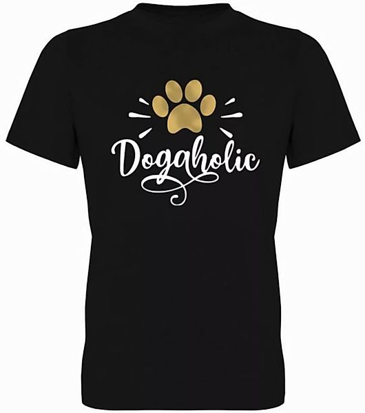 G-graphics T-Shirt Dogaholic Herren T-Shirt, mit Frontprint, für Hundepapas günstig online kaufen