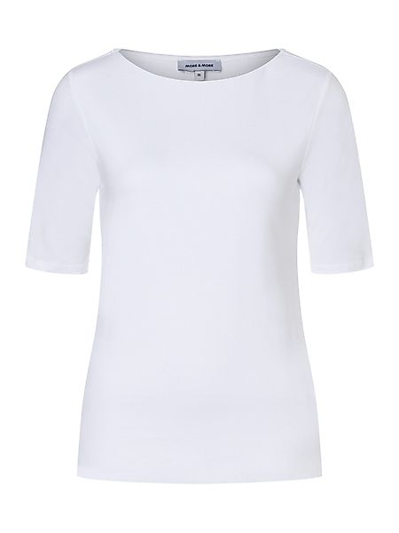 MORE&MORE Kurzarmshirt Basicshirt günstig online kaufen