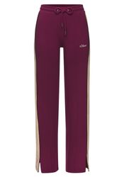 s.Oliver Sweathose Loumngehose mit Kontraststreifen und Pipings, Loungewear günstig online kaufen