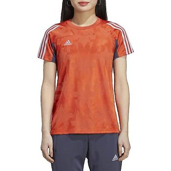 adidas  T-Shirt T-shirt  Tiro orange günstig online kaufen