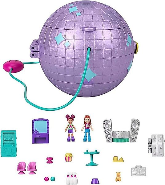 Mattel® Minipuppe Mattel HCG24 - Polly Pocket Doppelspaß Rollschuhdisco Sch günstig online kaufen