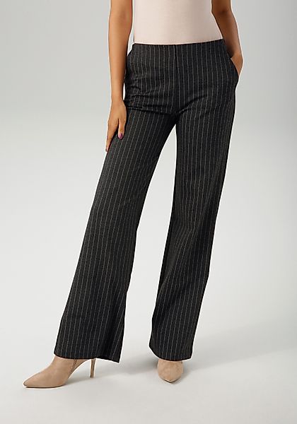 Aniston CASUAL Schlupfhose im edlen Nadelstreifen-Dessin günstig online kaufen