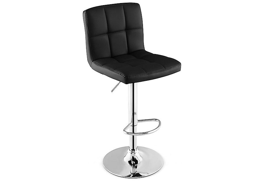 COSTWAY Barhocker (1 St), höhenverstellbar, Drehstuhl mit Fußstütze günstig online kaufen
